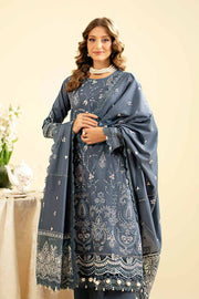 Nishat Festive Eid Embroidered Swiss Lawn Unstitched 3Pc Suit - 42401334