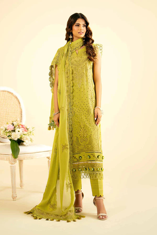 Nishat Festive Eid Embroidered Swiss Lawn Unstitched 3Pc Suit - 42401336