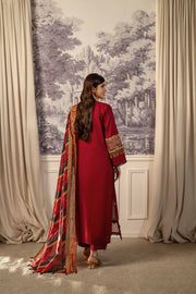 Nishat Festive Eid Embroidered Cambric Unstitched 3Pc Suit - 42401339