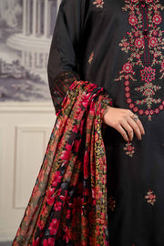 Nishat Festive Eid Embroidered Cambric Unstitched 3Pc Suit - 42401340