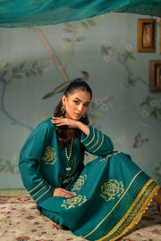Nishat Festive Eid Embroidered Cambric Unstitched 3Pc Suit - 42401342