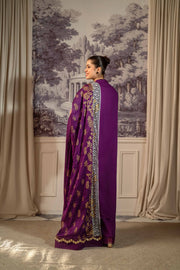 Nishat Festive Eid Embroidered Cambric Unstitched 3Pc Suit - 42401346