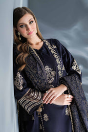 Nishat Festive Eid Embroidered Cambric Unstitched 3Pc Suit - 42401347