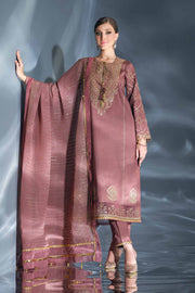 Nishat Festive Eid Embroidered Cambric Unstitched 3Pc Suit - 42401350