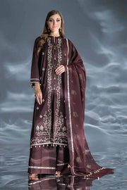 Nishat Festive Eid Embroidered Cambric Unstitched 3Pc Suit - 42401351