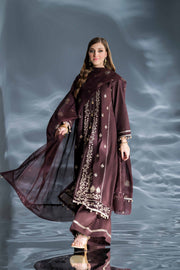 Nishat Festive Eid Embroidered Cambric Unstitched 3Pc Suit - 42401351