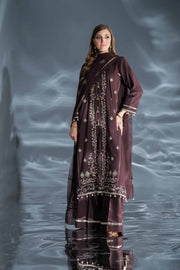 Nishat Festive Eid Embroidered Cambric Unstitched 3Pc Suit - 42401351