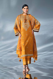 Nishat Festive Eid Embroidered Cambric Unstitched 3Pc Suit - 42401354