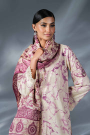 Nishat Festive Eid Embroidered Cambric Unstitched 3Pc Suit - 42401357