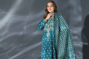 Nishat Festive Eid Embroidered Cambric Unstitched 3Pc Suit - 42401360