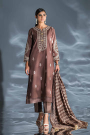 Nishat Festive Eid Embroidered Cambric Unstitched 3Pc Suit - 42401363