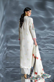 Nishat Festive Eid Embroidered Cambric Unstitched 3Pc Suit - 42401364