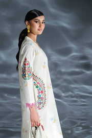 Nishat Festive Eid Embroidered Cambric Unstitched 3Pc Suit - 42401364
