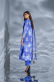 Nishat Festive Eid Embroidered Cambric Unstitched 3Pc Suit - 42401366