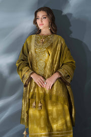 Nishat Festive Eid Embroidered Sateen Unstitched 3Pc Suit - 42401367