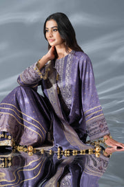 Nishat Festive Eid Embroidered Sateen Unstitched 3Pc Suit - 42401369
