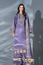 Nishat Festive Eid Embroidered Sateen Unstitched 3Pc Suit - 42401369