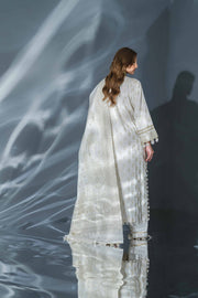 Nishat Festive Eid Embroidered Sateen Unstitched 3Pc Suit - 42401372