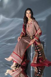 Nishat Festive Eid Embroidered Sateen Unstitched 3Pc Suit - 42401374