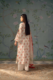 Nishat Festive Eid Embroidered Lawn Unstitched 3Pc Suit - 42401377