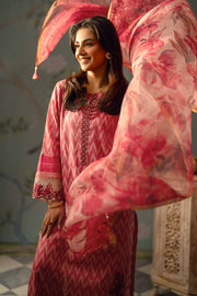 Nishat Festive Eid Embroidered Lawn Unstitched 3Pc Suit - 42401379