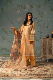 Nishat Festive Eid Embroidered Lawn Unstitched 3Pc Suit - 42401381