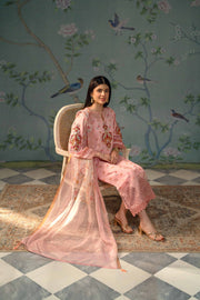 Nishat Festive Eid Embroidered Lawn Unstitched 3Pc Suit - 42401383