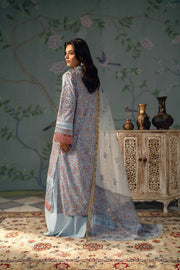 Nishat Festive Eid Embroidered Lawn Unstitched 3Pc Suit - 42401385