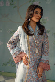 Nishat Festive Eid Embroidered Lawn Unstitched 3Pc Suit - 42401385