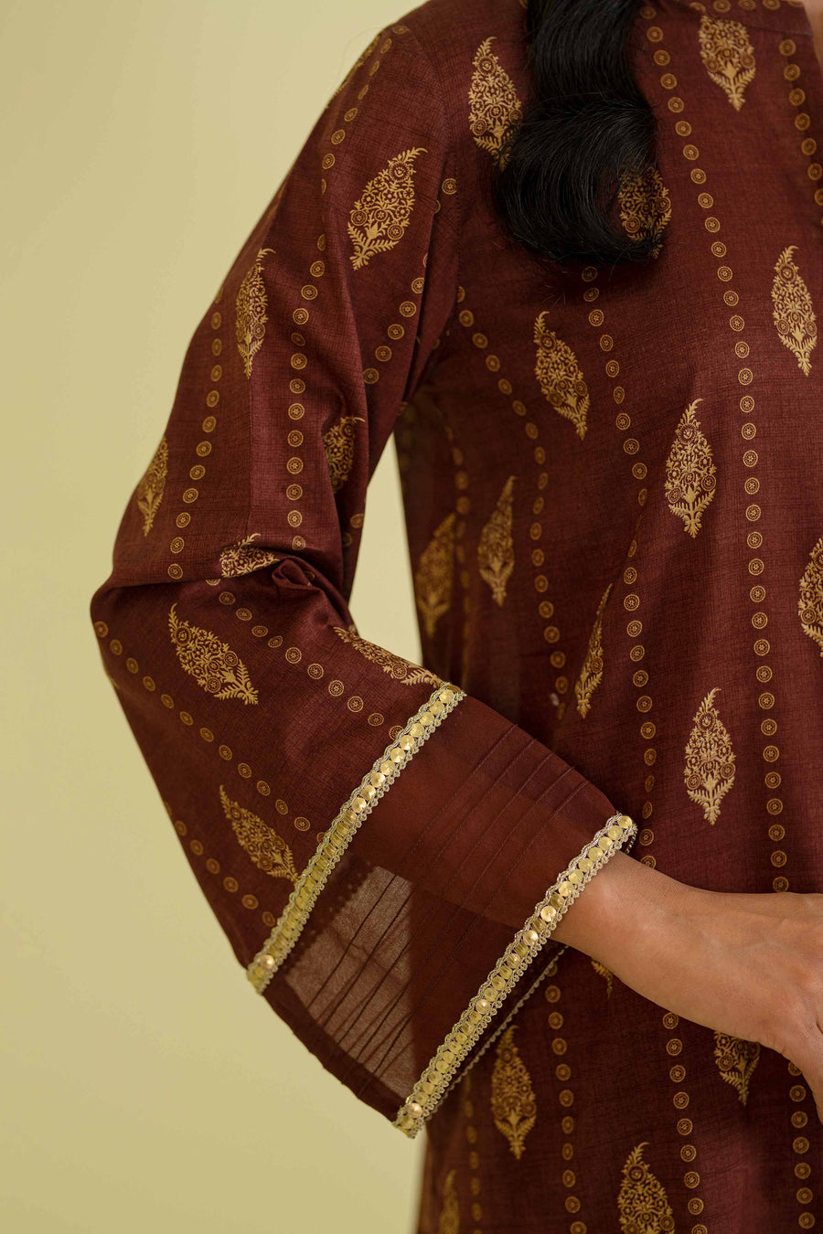 Nishat Festive Eid Embroidered Lawn Unstitched 3Pc Suit - 42401387