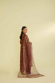 Nishat Festive Eid Embroidered Lawn Unstitched 3Pc Suit - 42401387