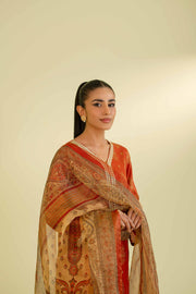 Nishat Festive Eid Embroidered Lawn Unstitched 3Pc Suit - 42401388