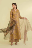 Nishat Festive Eid Embroidered Lawn Unstitched 3Pc Suit - 42401389