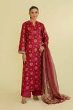 Nishat Festive Eid Embroidered Lawn Unstitched 3Pc Suit - 42401390