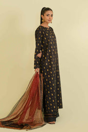 Nishat Festive Eid Embroidered Lawn Unstitched 3Pc Suit - 42401391