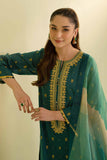 Nishat Festive Eid Embroidered Lawn Unstitched 3Pc Suit - 42401393