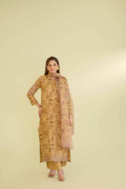 Nishat Festive Eid Embroidered Lawn Unstitched 3Pc Suit - 42401394
