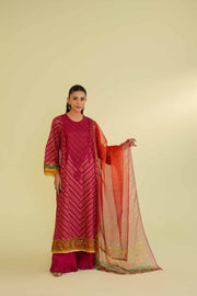 Nishat Festive Eid Embroidered Lawn Unstitched 3Pc Suit - 42401396