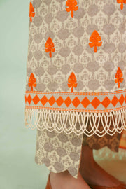 Nishat Festive Eid Embroidered Lawn Unstitched 3Pc Suit - 42401402