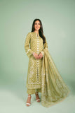 Nishat Festive Eid Embroidered Lawn Unstitched 3Pc Suit - 42401404