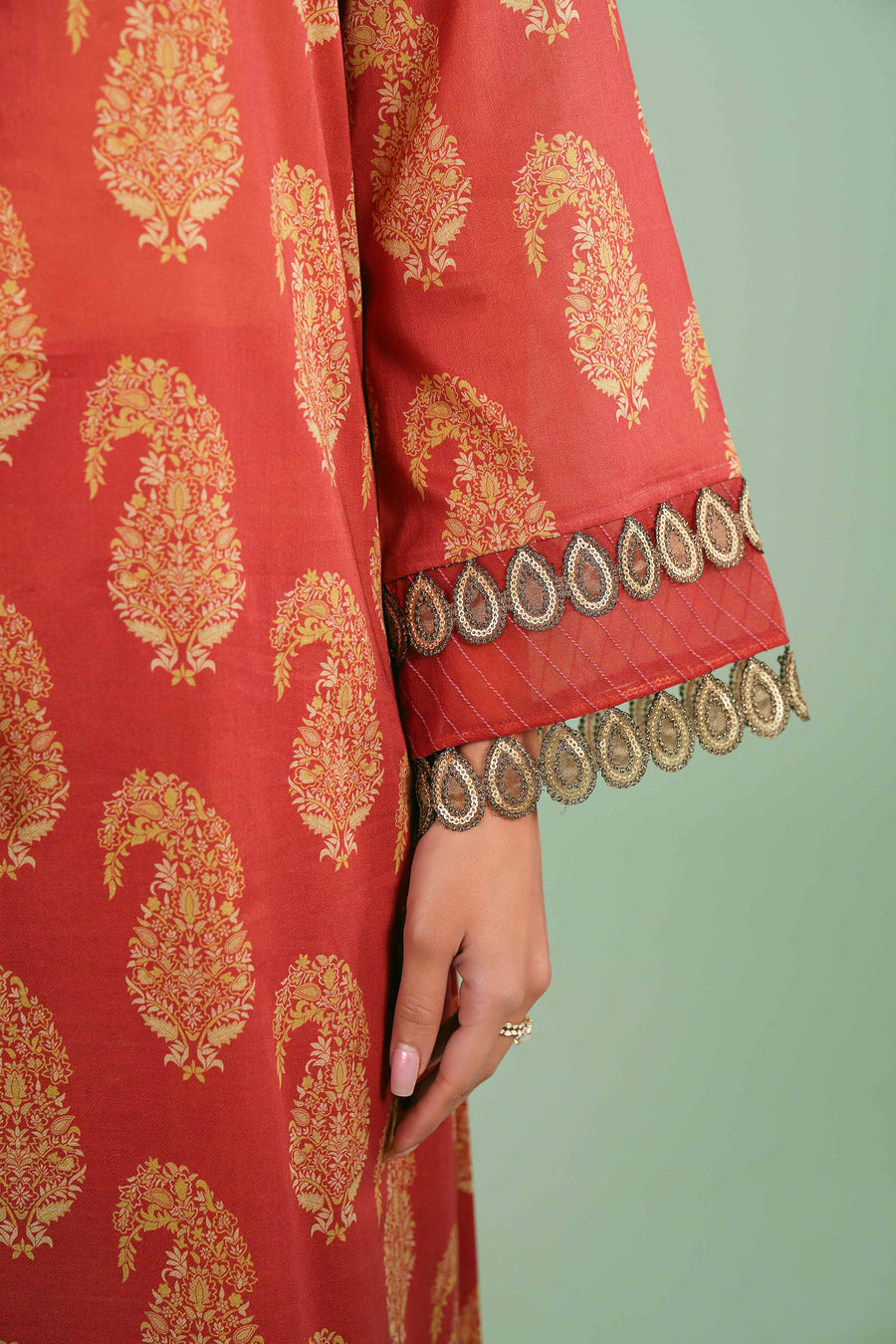 Nishat Festive Eid Printed Lawn Unstitched 3Pc Suit - 42401410
