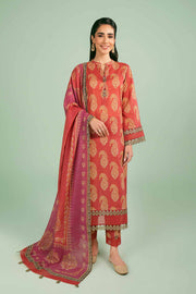 Nishat Festive Eid Printed Lawn Unstitched 3Pc Suit - 42401410