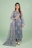 Nishat Festive Eid Printed Lawn Unstitched 3Pc Suit - 42401414