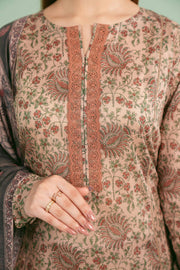 Nishat Festive Eid Printed Lawn Unstitched 3Pc Suit - 42401416