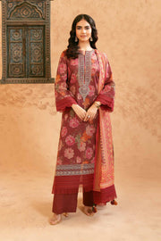 Nishat Festive Eid Embroidered Lawn Unstitched 3Pc Suit - 42401417