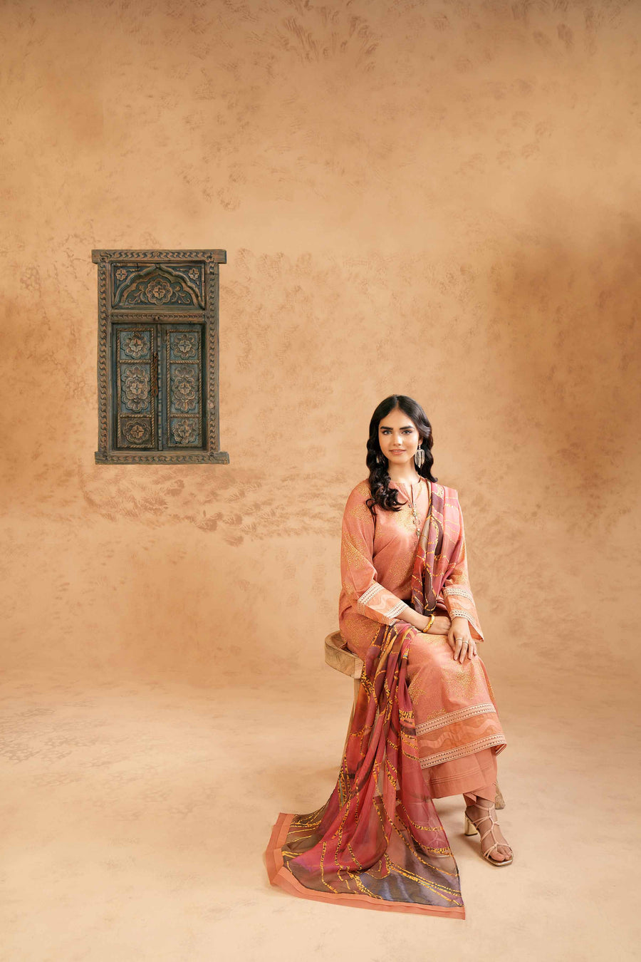 Nishat Festive Eid Printed Lawn Unstitched 3Pc Suit - 42401422