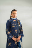 Nishat Festive Eid Embroidered Cambric Unstitched 3Pc Suit - 42401427