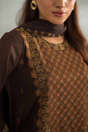 Nishat Festive Eid Embroidered Cambric Unstitched 3Pc Suit - 42401440