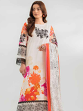 Nishat Festive Eid Embroidered Lawn Unstitched 3Pc Suit - 42401444