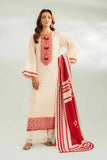 Nishat Festive Eid Embroidered Lawn Unstitched 3Pc Suit - 42401447